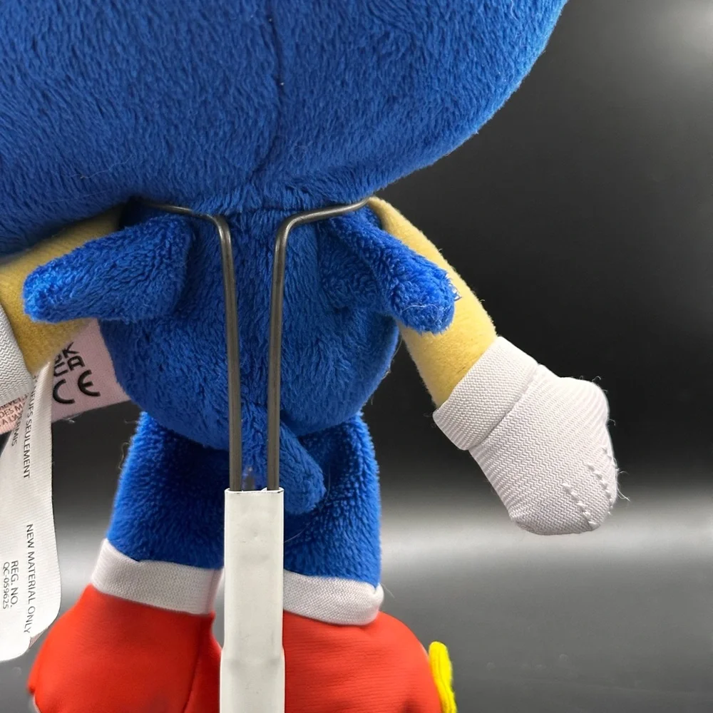 Sega Sonic Hedgehog Plush 30th Anniversary Jakks Pacific Stuffed Animal 9